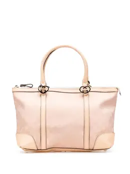 Gucci Pre-Owned: Розовая сумка-шоппер 