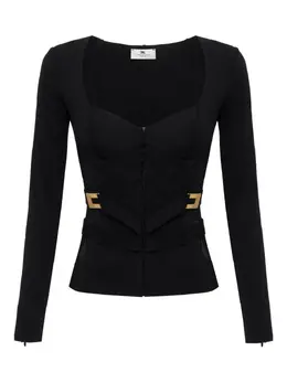 Elisabetta Franchi: Футболка с длинным рукавом 