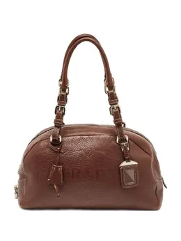 Prada Pre-Owned: Коричневая сумка 