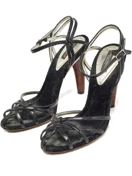 Dolce & Gabbana Pre-Owned: Чёрные сандалии 