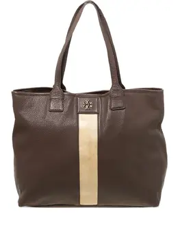 Tory Burch: Сумка-шоппер в полоску 