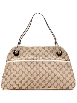 Gucci Pre-Owned: Коричневая сумка 