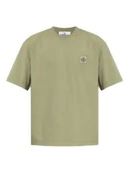 Stone Island: Хлопковая футболка 