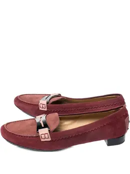 Tod's: Красные лоферы 