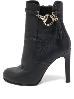 Gucci Pre-Owned: Чёрные ботинки 