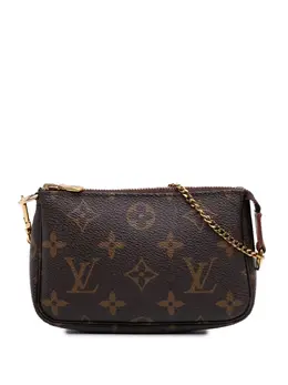 Louis Vuitton Pre-Owned: Коричневая сумка 