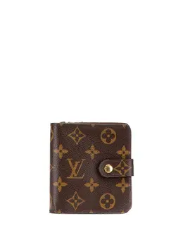 Louis Vuitton Pre-Owned: Коричневый кошелёк 