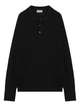 John Smedley: Поло с длинным рукавом 