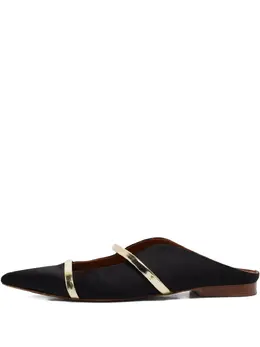 Malone Souliers: Чёрные сабо 