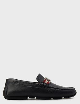 BALLY: Чёрные мокасины 