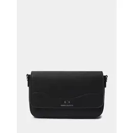 Armani Exchange: Чёрная сумка 