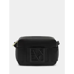 Armani Exchange: Чёрная сумка 