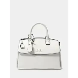 Armani Exchange: Белая сумка 
