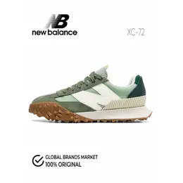 New Balance: Зелёные кроссовки  XC-72