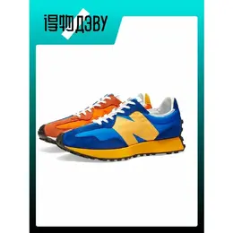 New Balance: Синие кеды 