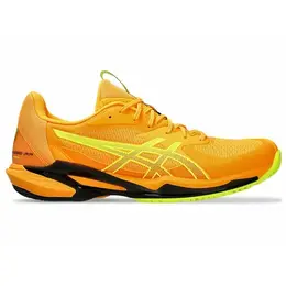 ASICS: Жёлтые кроссовки 
