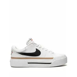 NIKE: Серебристые кроссовки  Court Legacy