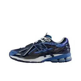 New Balance: Голубые кроссовки 