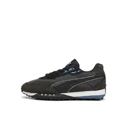 PUMA: Чёрные кеды  Rider