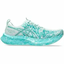 ASICS: Голубые кроссовки 