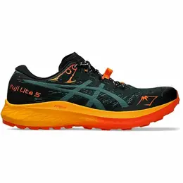 ASICS: Зелёные кроссовки 