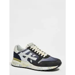 PREMIATA: Синие кроссовки 