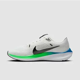 NIKE: Зелёные кроссовки 