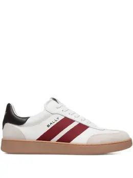 Bally: Белые кроссовки 