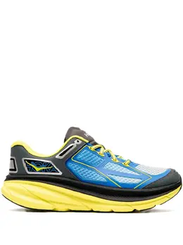 HOKA: Голубые кроссовки 