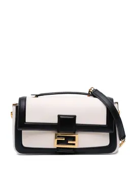 Fendi Pre-Owned: Двухцветная сумка 