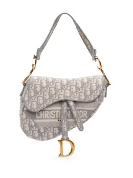 Christian Dior Pre-Owned: Серая сумка 