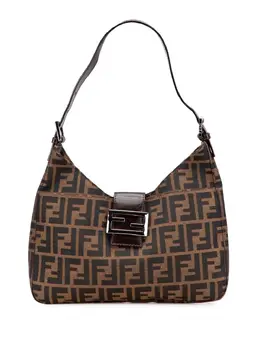 Fendi Pre-Owned: Коричневая сумка 