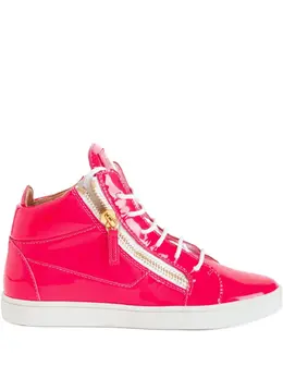 Giuseppe Zanotti: Розовые кроссовки  Kriss
