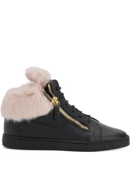 Giuseppe Zanotti: Чёрные кроссовки  Kriss