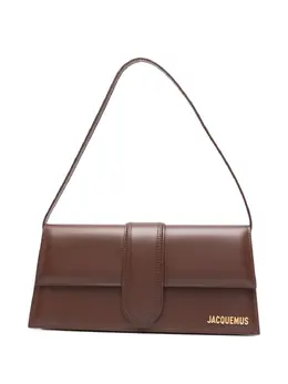 Jacquemus: Коричневая сумка 
