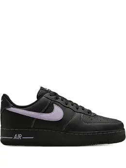 Nike: Чёрные кроссовки  Air Force 1