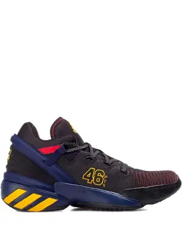 adidas: Синие кроссовки  X