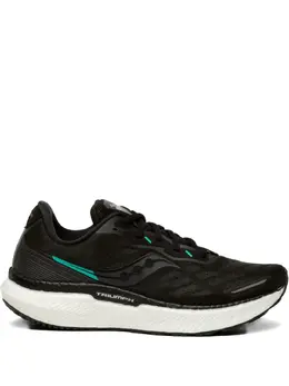 Saucony: Чёрные кроссовки  Triumph 19