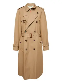 Gucci Pre-Owned: Двубортный плащ 