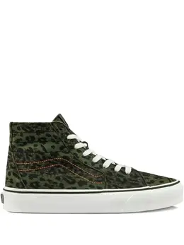 Vans: Зелёные кроссовки  SK8-Hi Tapered
