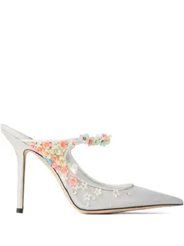 Jimmy Choo: Серебристые туфли  Daisy