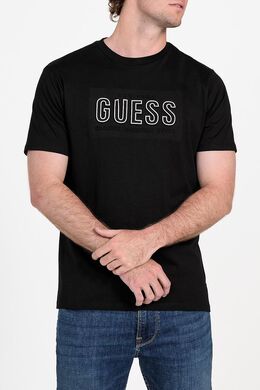 Guess: Хлопковая футболка 