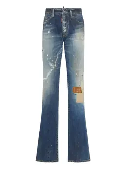 DSQUARED2: Рваные джинсы 