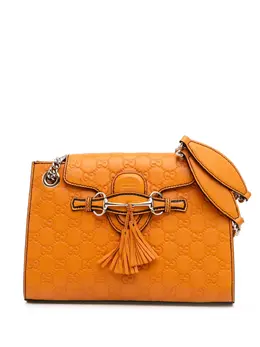 Gucci Pre-Owned: Оранжевая сумка 