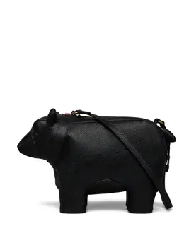 Thom Browne: Чёрная сумка  Bear