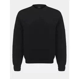 Armani Exchange: Чёрный свитер 