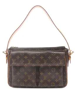 Louis Vuitton Pre-Owned: Коричневая сумка 