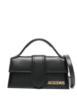 Jacquemus: Чёрная сумка-шоппер 