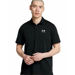 Under Armour: Чёрное поло 