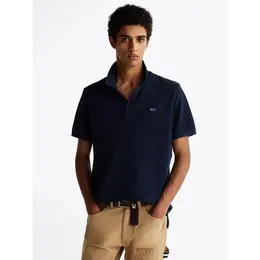 Tommy Jeans: Синее поло 